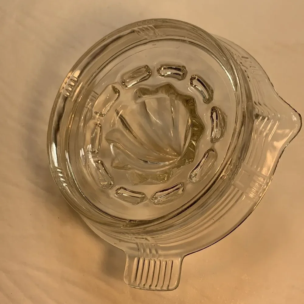 Vintage Depression Glass Citrus Juicer Reamer